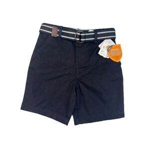 Gymboree Toddler Boys'‎ Black Chino Shorts With Web Belt NWT Size 3T